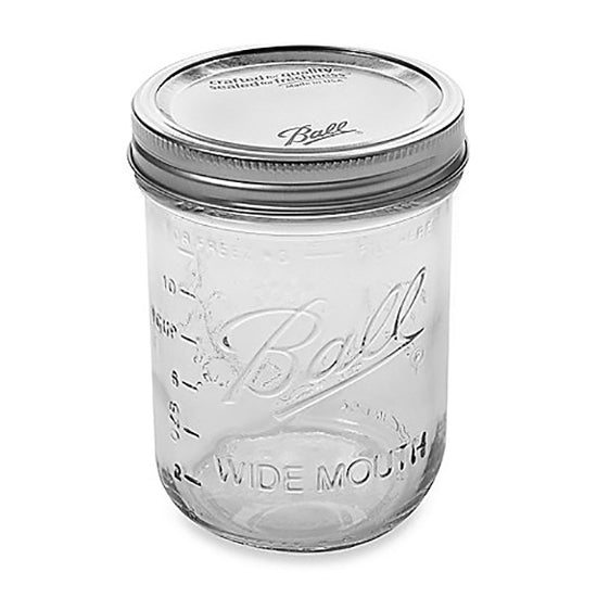 Ball Mason Jar 16oz wide mouth