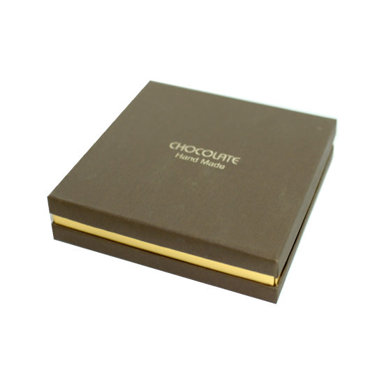 Chocolate Praline Box-Brown for 9 pieces praline