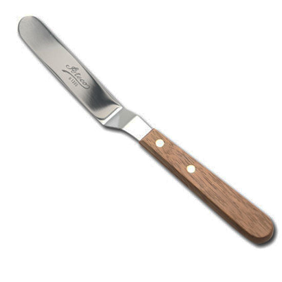 Small Spatula wood handle-Offset | Ateco