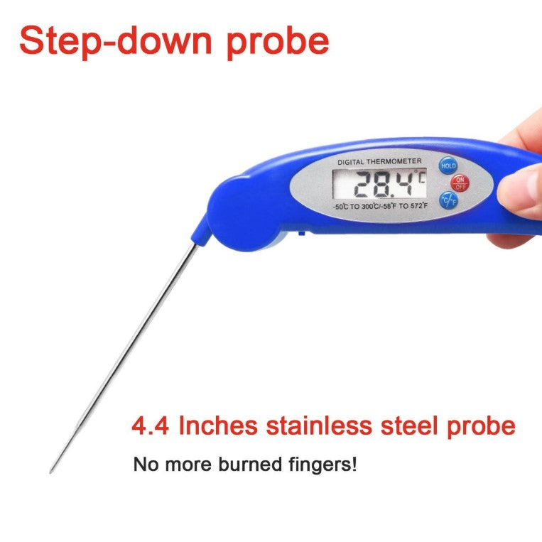 Digital thermometer foldable