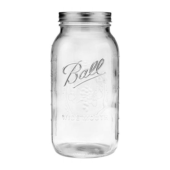 Ball Mason Jar 64oz Wide mouth Half Gallon