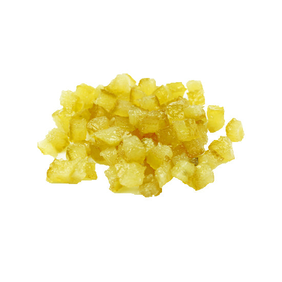 Candied Lemon Peel Cubes