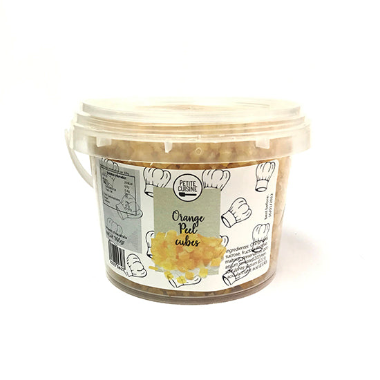 Candied Orange Peel Cubes 3mm 300gr.