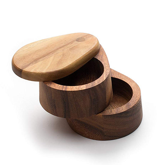 Wooden Salt Keeper 2 layer