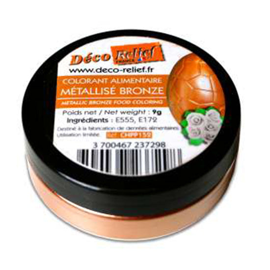 Bronze Metallic Color Powder 9gr CHPP152