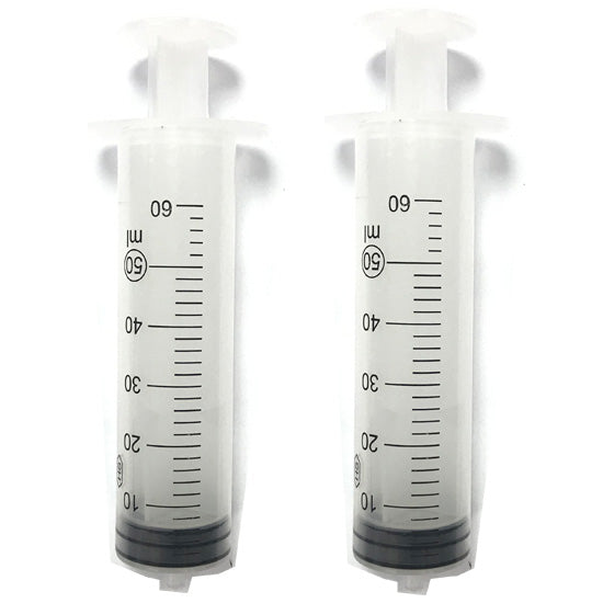 針筒不含針頭 Plastic syringe -no needle 2x50毫升