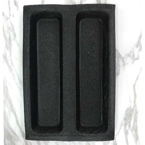 Perforated siliform bakeform