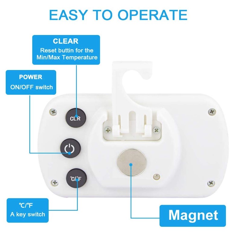 Digital thermometer | Refrigerator and Freezer
