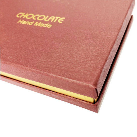 Chocolate Praline Box-Red for 6 pieces