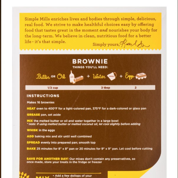 Gluten free Brownies mix BakingWarehouse
