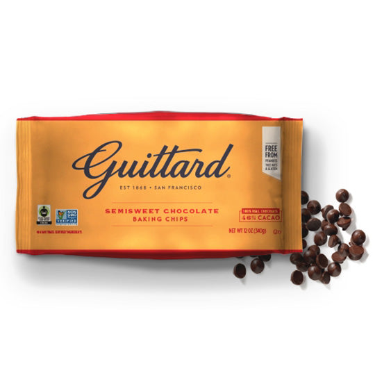 Guittard Semisweet chocolate baking chips 46%