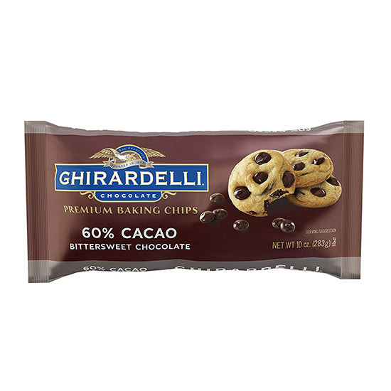 Ghirardelli 60% bitter sweet baking chocolate chips