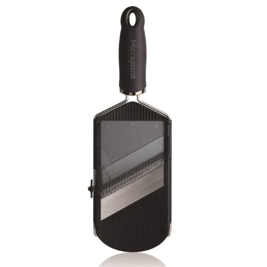 Microplane adjustable slicer with julienne blade