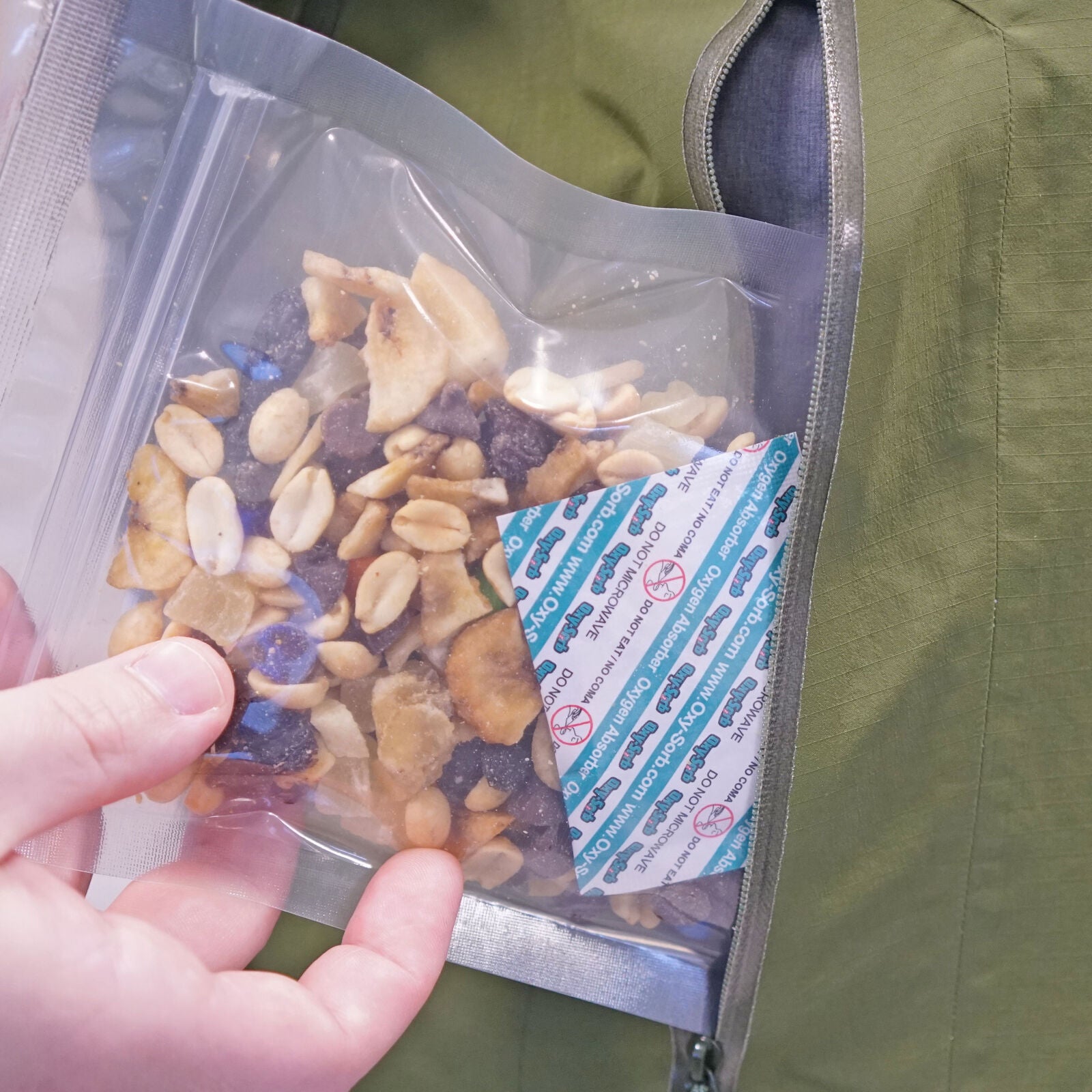 oxgen absorber food storage