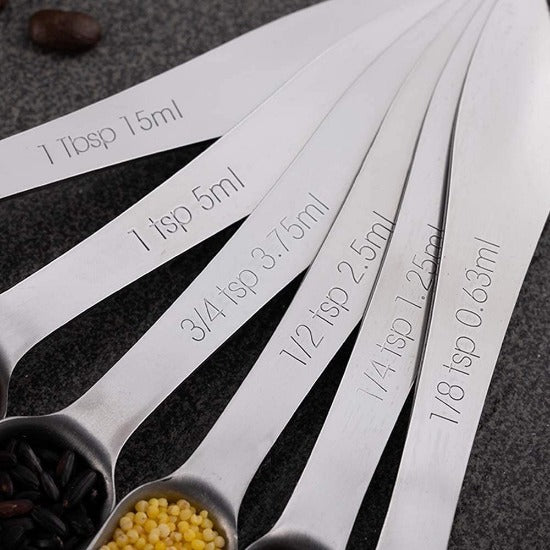 Stainless steel measuring spoon-Narrow