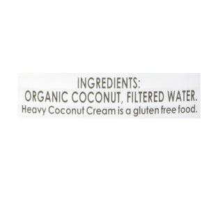 Organic Heavy Coconut Cream