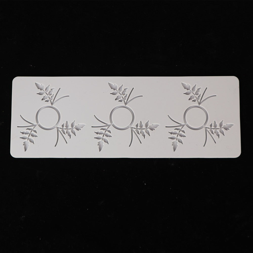 Silicon Texture Decorating tuile Mat | Cuisine Decorating | THREE LEAVES