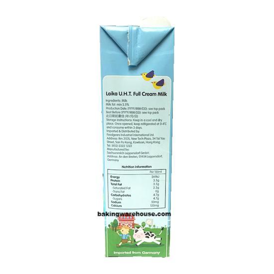 Full cream Milk UHT 12x1 Ltr.