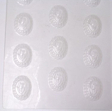 Rose chocolate mould