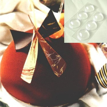 Half sphere cake mold 6 cm