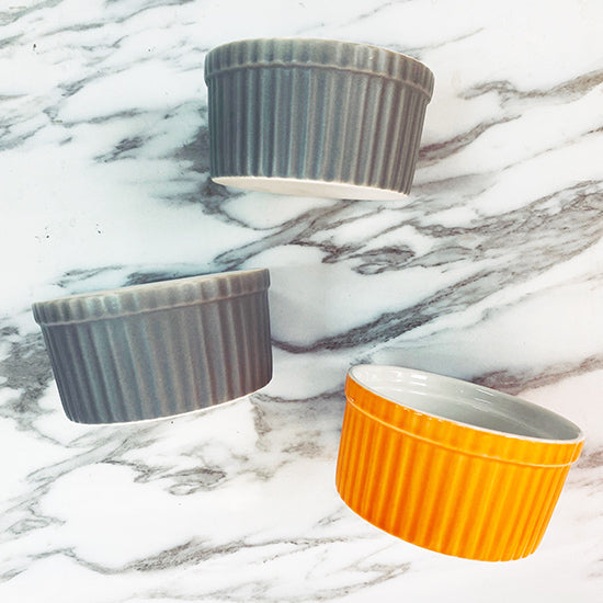 Porcelain Ramekin Orange color