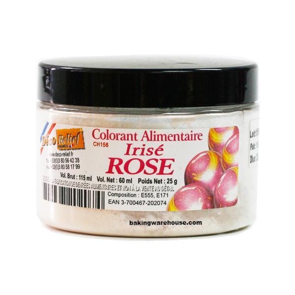 Rose (pink) Iridescent Color Powder- Metallic powder