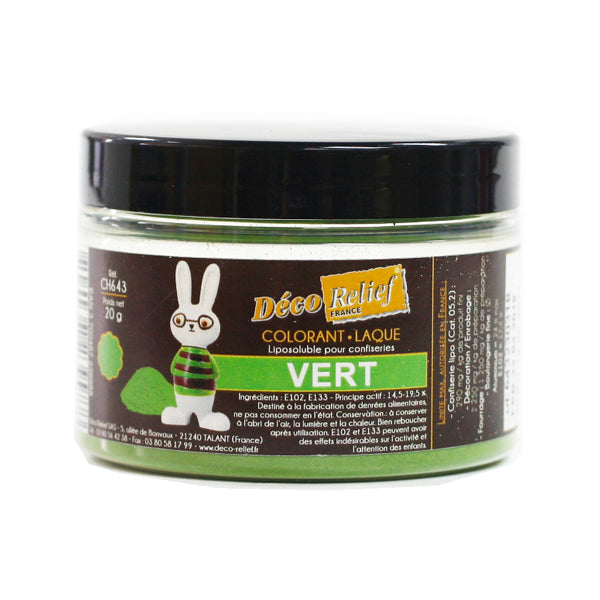 Colour mill - colorant alimentaire liposoluble vert menthe, 20 ml