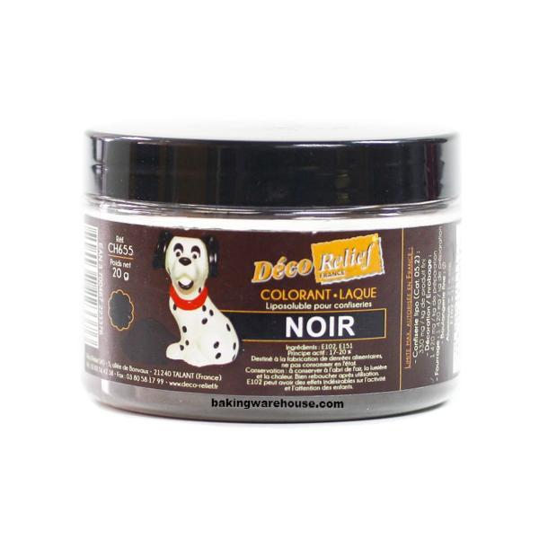 Colorant naturel noir Déco Relief (pot 50gr)