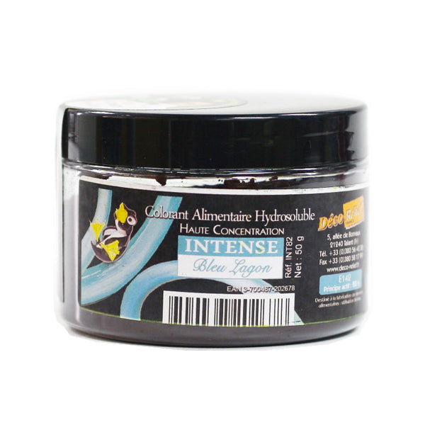 Blue Lagoon 淺藍色水溶性色粉