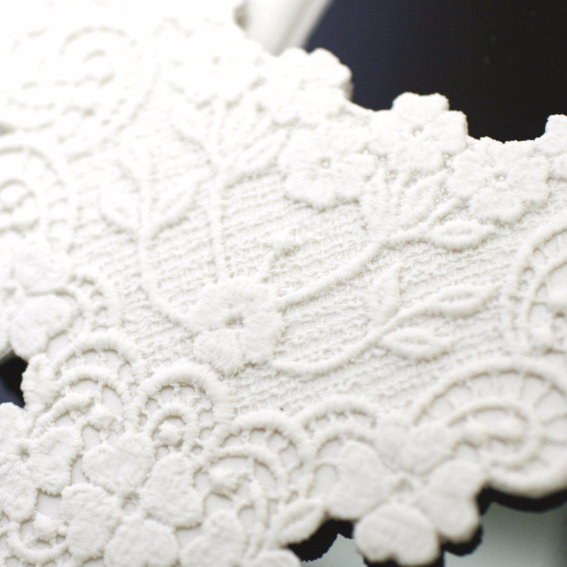 Silicon lace mould - Flower Lace border