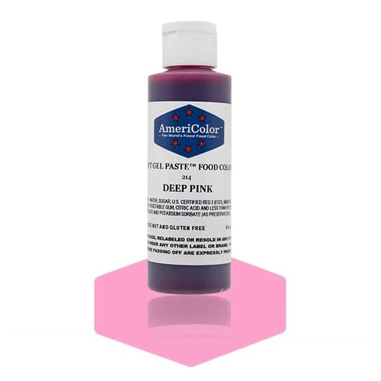 Americolor -DEEP PINK 4.5 oz Soft Gel Paste