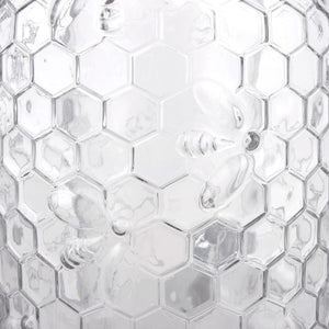 Glass Dispenser 4L - Honeycomb