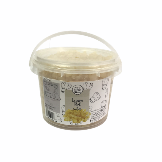 Candied Lemon Peel Cubes