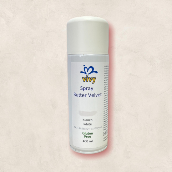 White velvet cacao choc. spray