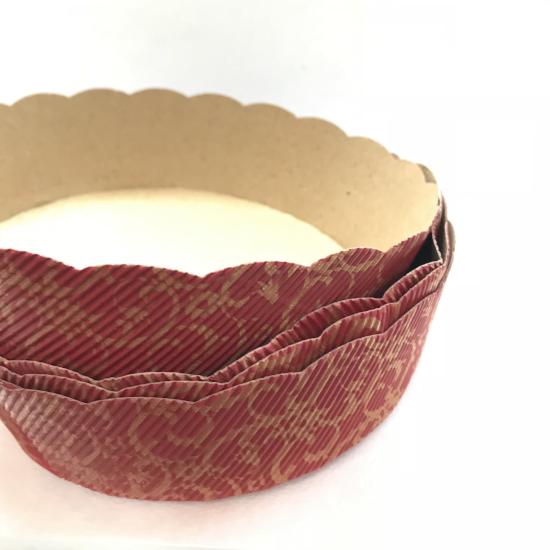 Baking Tray round in red