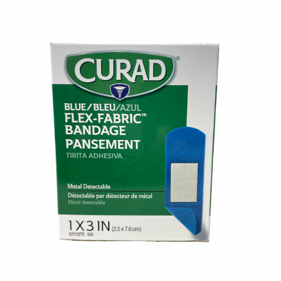 Woven Blue Detectable Bandage