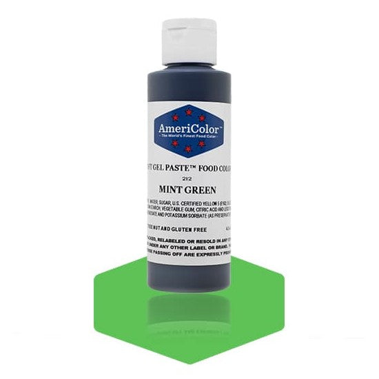 Americolor -MINT GREEN 4.5 oz Soft Gel Paste