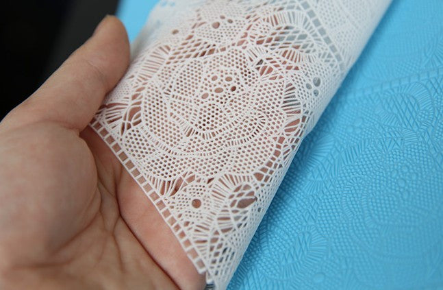 Sugarveil icing mat-Rose Mantilla
