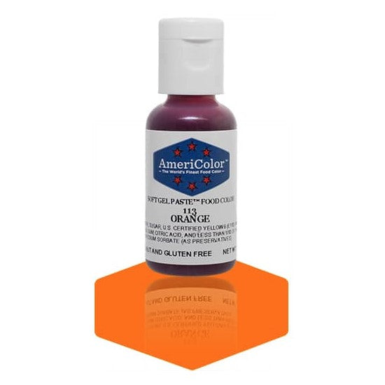 Orange color gel