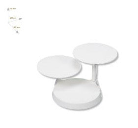 Plastic cake stand for 3 x 28 cm cake