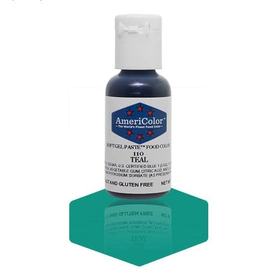 Teal color gel