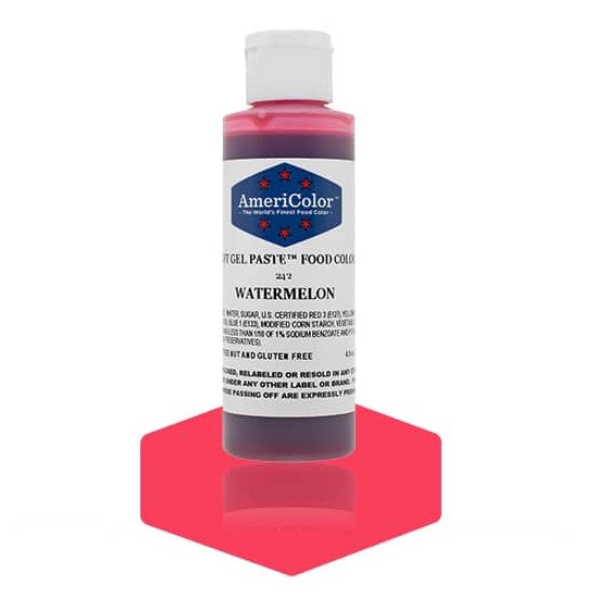 Americolor -WATER MELON 4.5 oz Soft Gel Paste