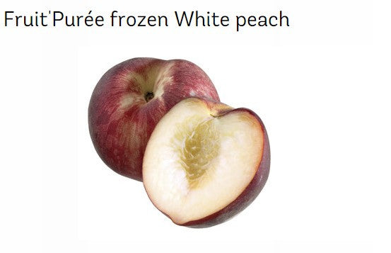 Frozen White Peach Puree 1KG