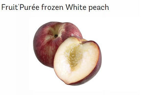 Frozen White Peach Puree